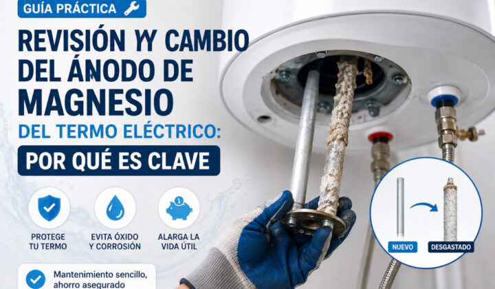 Guía práctica del ánodo del termo